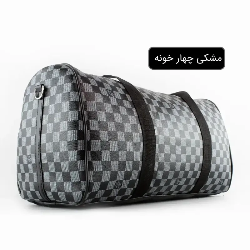 ساک ورزشی اسپرت چرم مصنوعی بند بلند ابعاد 50 در 18 در 30 سانتیمتر