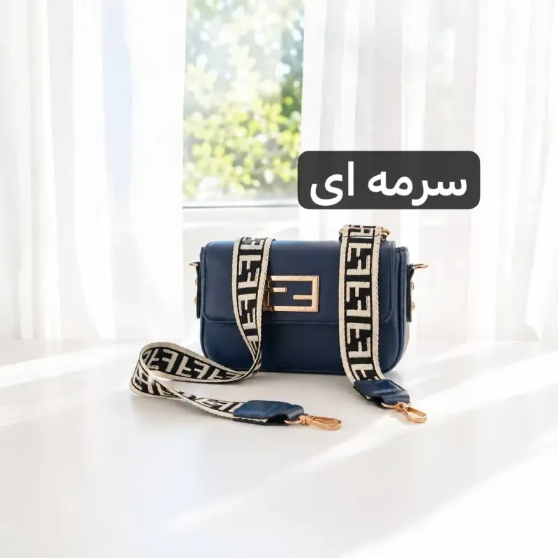 کیف پاسپورتی چرم مصنوعی زنانه روزمره بند بلند ابعاد 21 در 13 سانتی متر