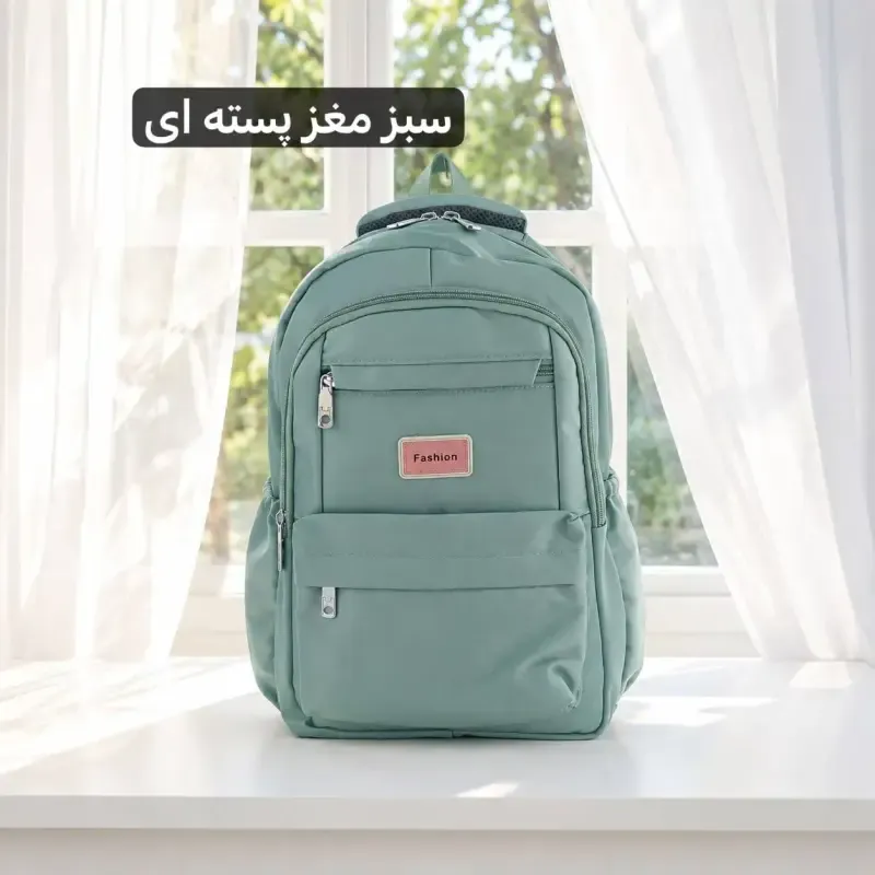 کوله پشتی مدرسه و دانشگاه جنس کجراه خارجی ابعاد 45x30x10 سانتیمتر