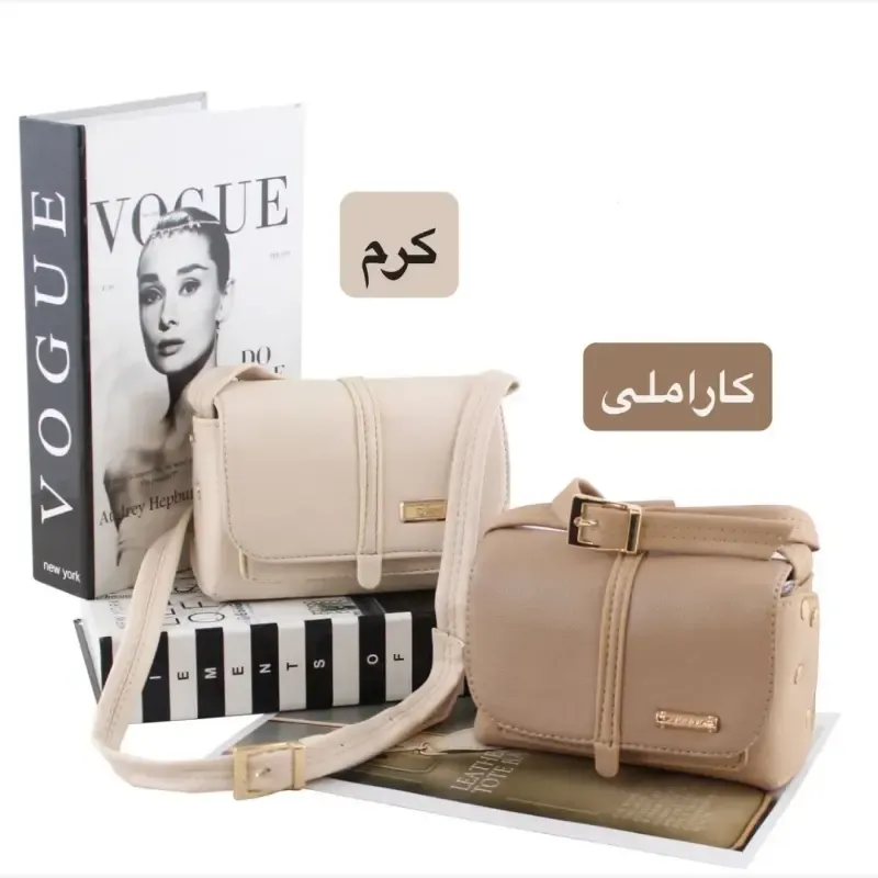 کیف پاسپورتی چرم مصنوعی اسپرت و روزمره ابعاد 20 در 12 سانتیمتر
