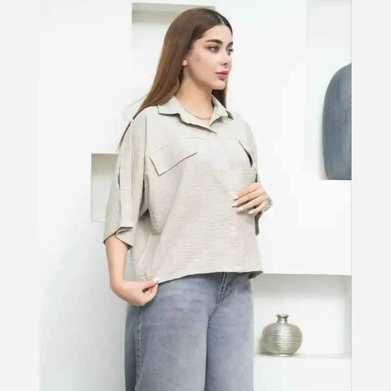 شومیز باکسی زنانه و دخترانه