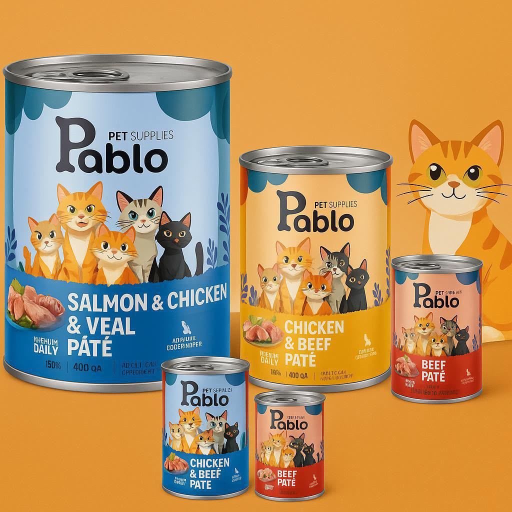 کنسرو پرمیوم گربه PABLO